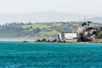 Pacific Ocean and The Chilean Andes - Free image #486143